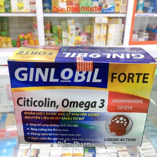 GINLOBIL FORTE - Tăng Cường Lưu Thông Tuần Hoàn Não