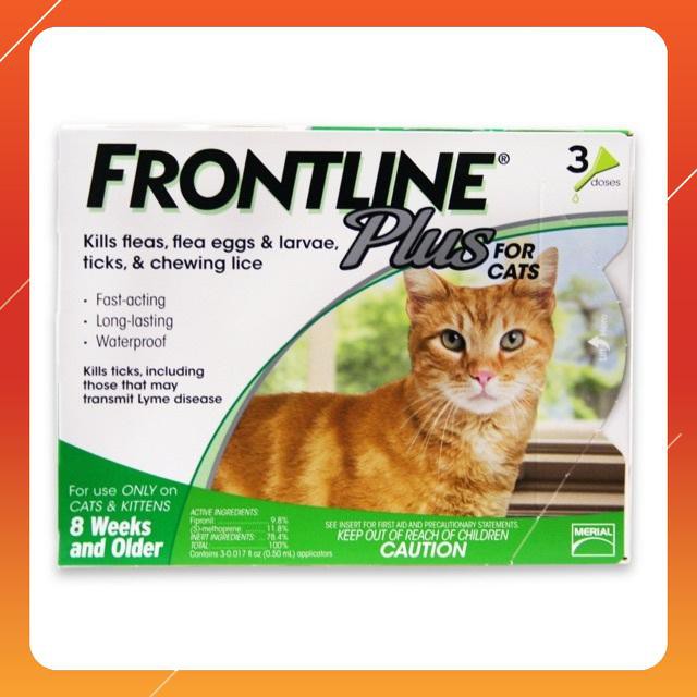 Thuốc trị ve rận dạng nhỏ gáy Frontline Plus cho mèo ( 1 ống )