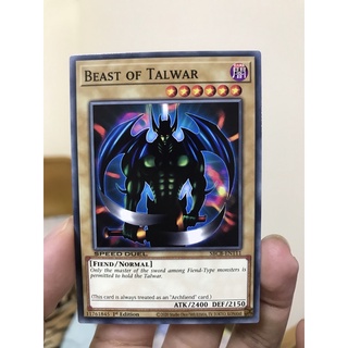 Thẻ bài Yugioh Beast of Talwar