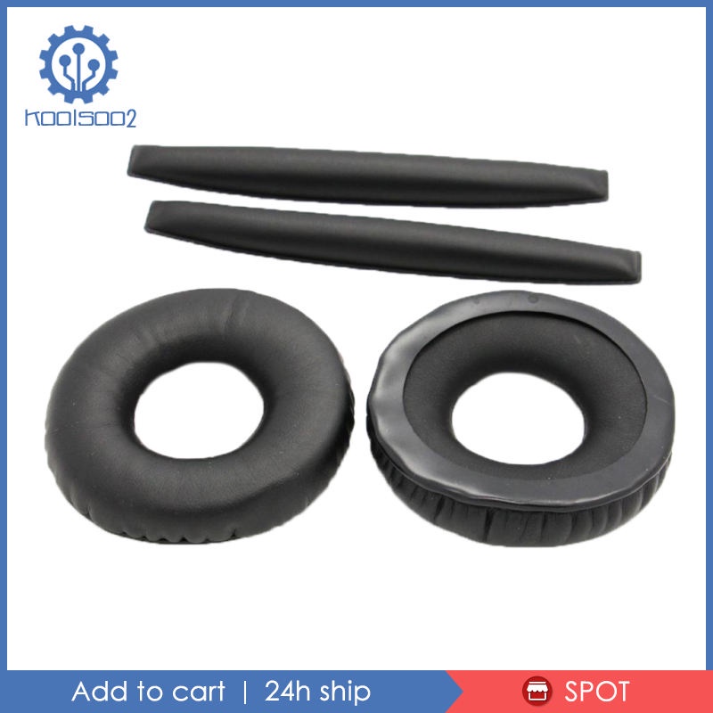 Bộ 2 Miếng Đệm Tai Nghe + Đệm Đầu Thay Thế Cho Sennheiser HD25 HD25-1