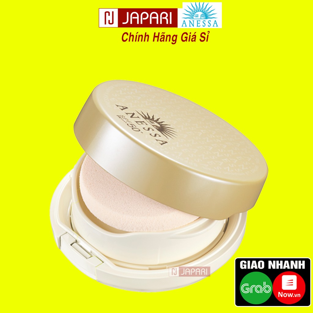 Kem Nền Trang Điểm Chống Nắng Dạng Nén Anessa SPF50+ PA+++ Light 10g - Mỹ phẩm Japari