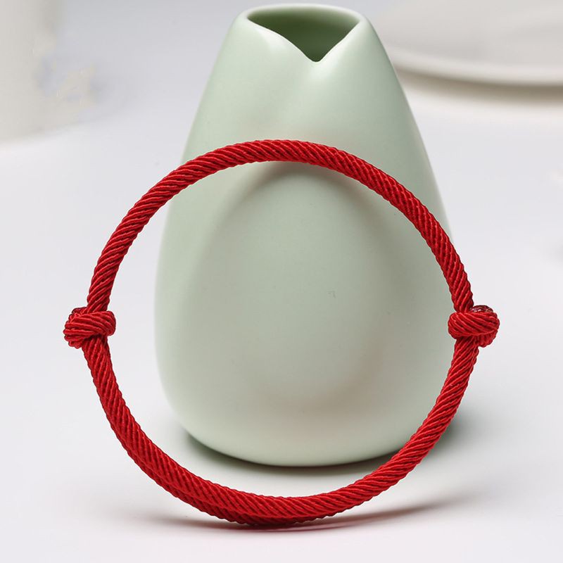 Set 2 Vòng Tay Tình Bạn Bện Dây Đỏ May Mắn