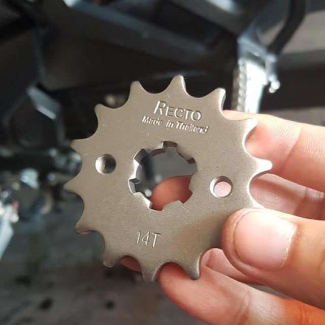Bộ Nhông sên dĩa Recto Satria Raider “ Size 38 đến 44 “ 9Li , chính hãng