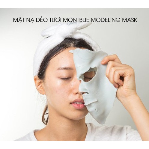 Bột mặt nạ thạch tươi Montblie modelling mask 40g