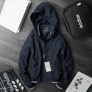 Áo khoác nam ZARA, Áo gió nam, Áo khoác dù, 2 Lớp chống nước, Có mũ - JUSTINSHOP