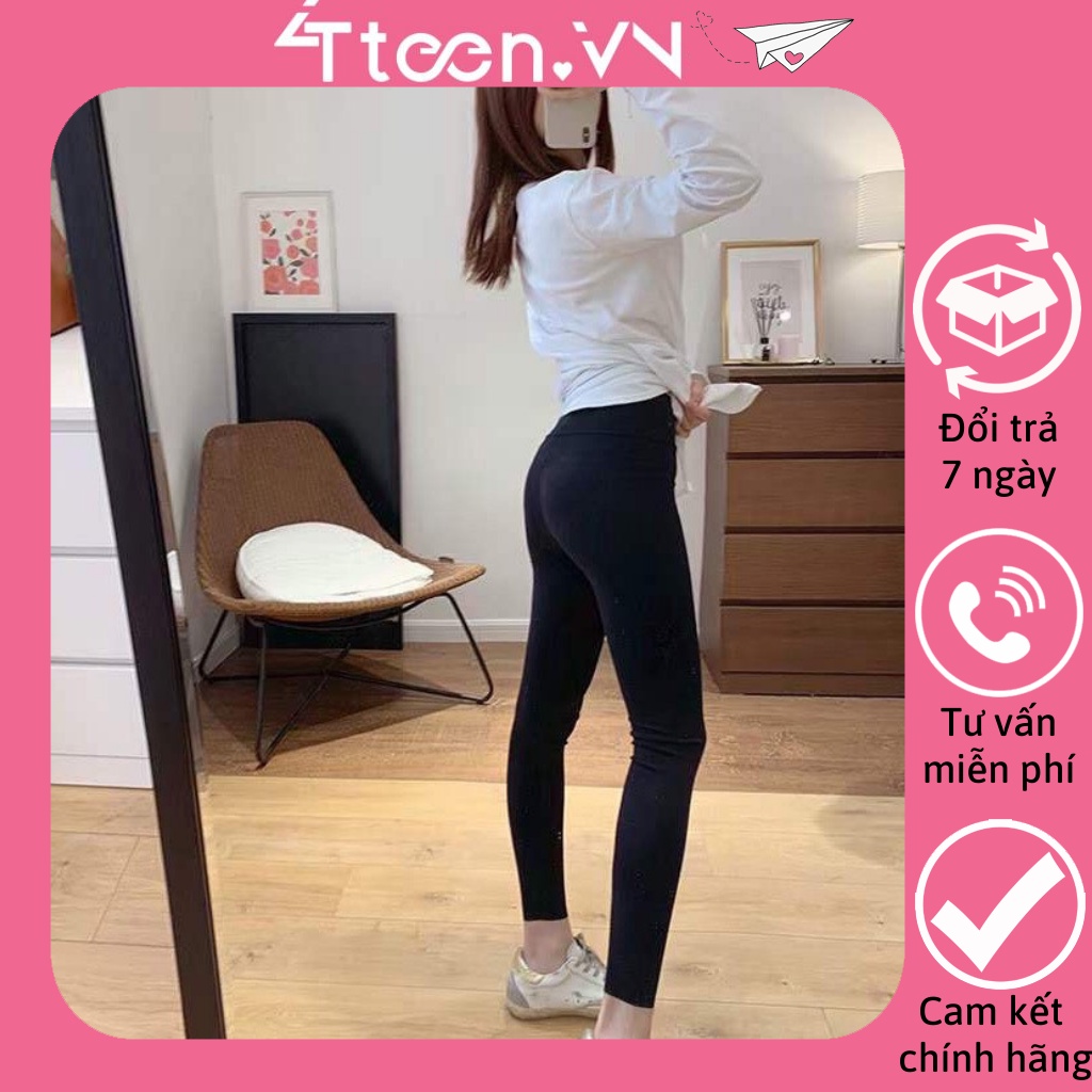 Quần Legging 4Teen chất thun co giãn cao cấp