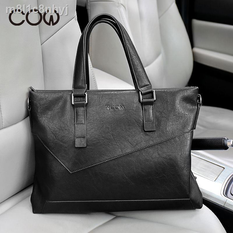French COW Túi nam Business Briefcase xách ngang đeo chéo một vai C-8610 | BigBuy360 - bigbuy360.vn