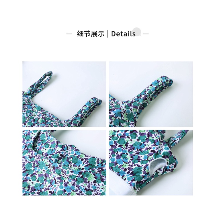 【BEAUTYTREND】Áo Ngực Thể Thao Hai Dây Bản Rộng Chống Chảy Xệ Họa Tiết Hoa