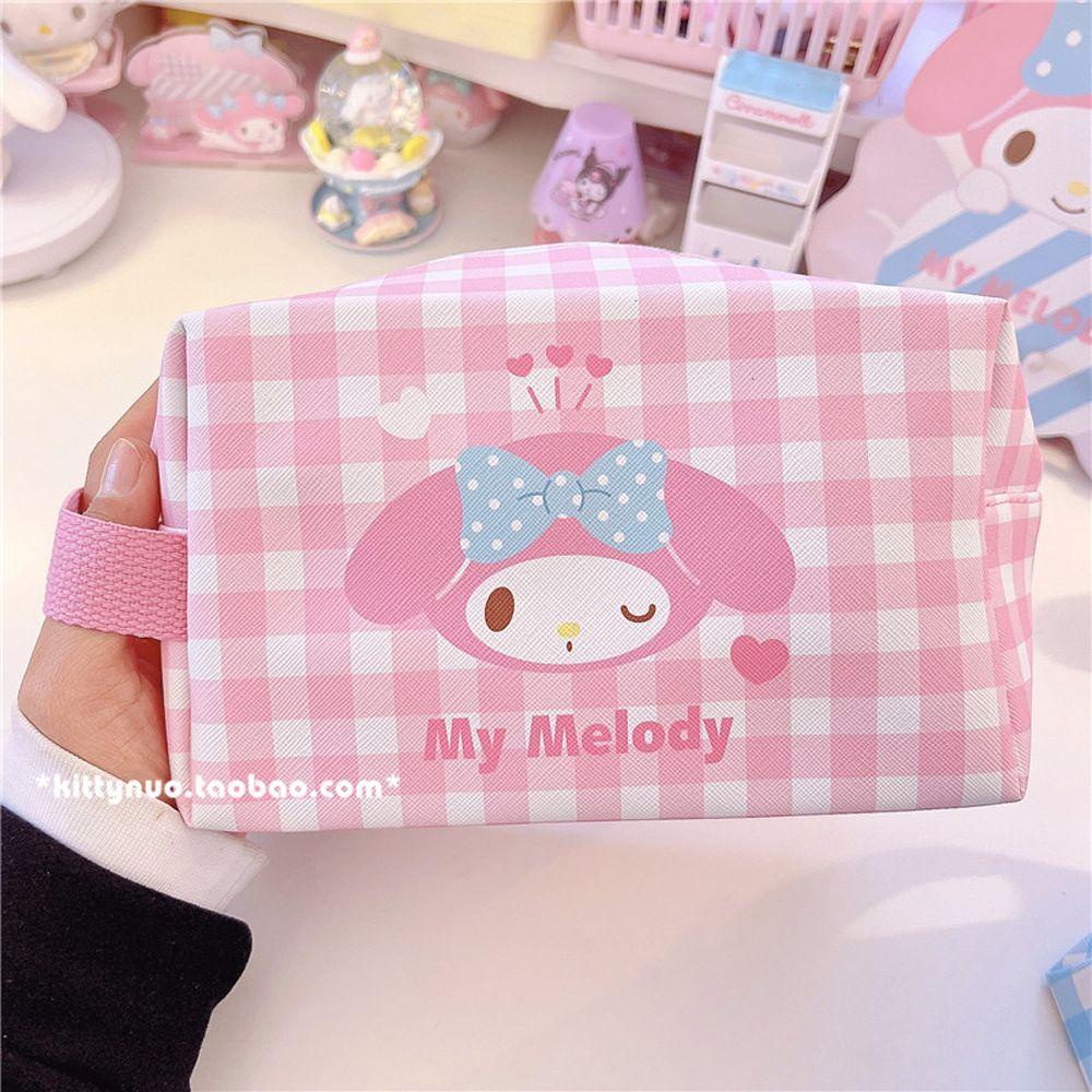 QQMALL Túi Đựng Mỹ Phẩm Đa Năng Chống Thấm Nước Họa Tiết Hoạt Hình Xinh Xắn