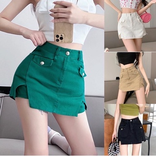 Chân váy xẻ gân tôn dáng Quảng châu