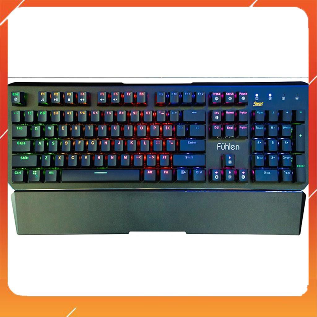 [ HÀNG SIÊU CẤP ] Bàn phím cơ Gaming Fuhlen Destroyer - Vỏ kim loại - Đèn led 7 màu - BH 24 tháng [ CHÍNH HÃNG ] | BigBuy360 - bigbuy360.vn
