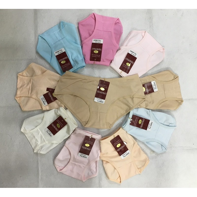 10 Quần lót nữ vải thun Cotton (8601 XL) ĐL hiệu Thịnh Phát.