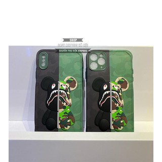 Ốp lưng iphone BAPE x BearBrick 3D