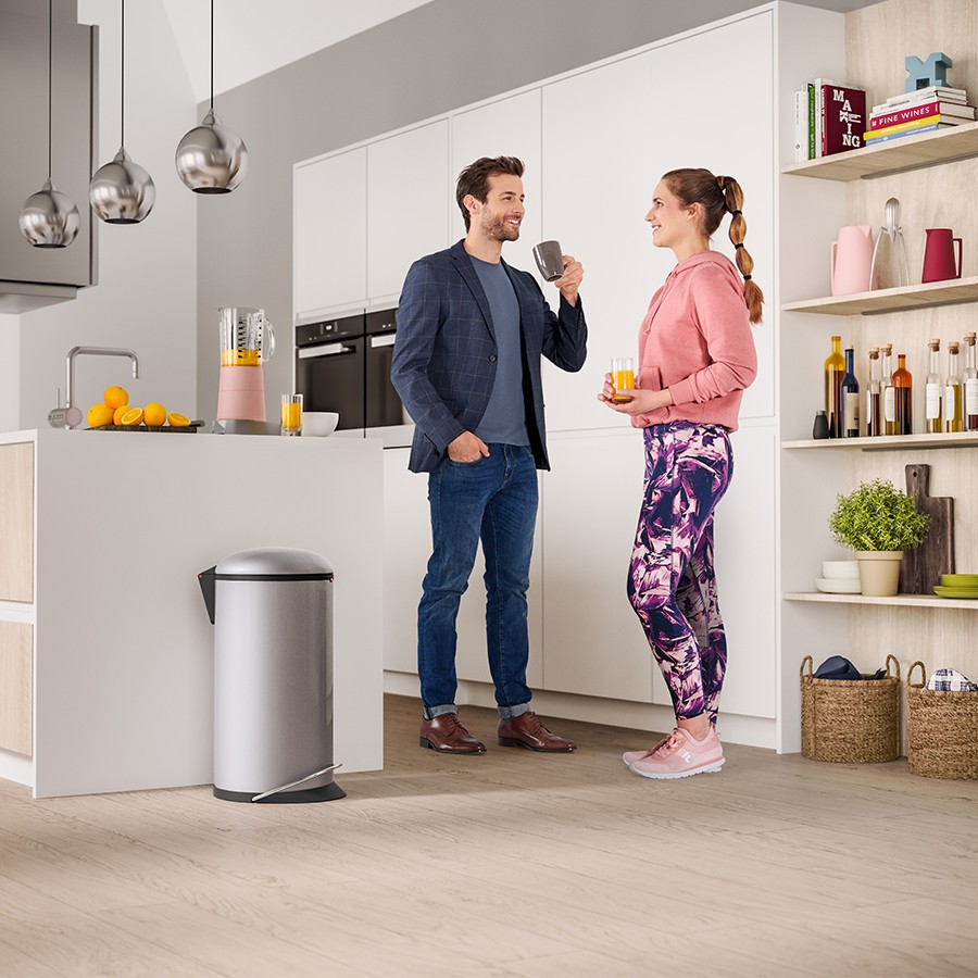 Thùng rác Hailo Harmony. Hàng chính hãng, sản xuất tại Đức. Bảo hành 12 tháng.