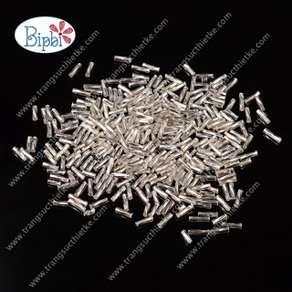 Cườm ống xoắn trắng cực đẹp