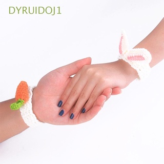 Vòng Đeo Tay Đan Len Thủ Công Hình Gấu / Ếch / Thỏ Thời Trang Cho Cặp Đôi