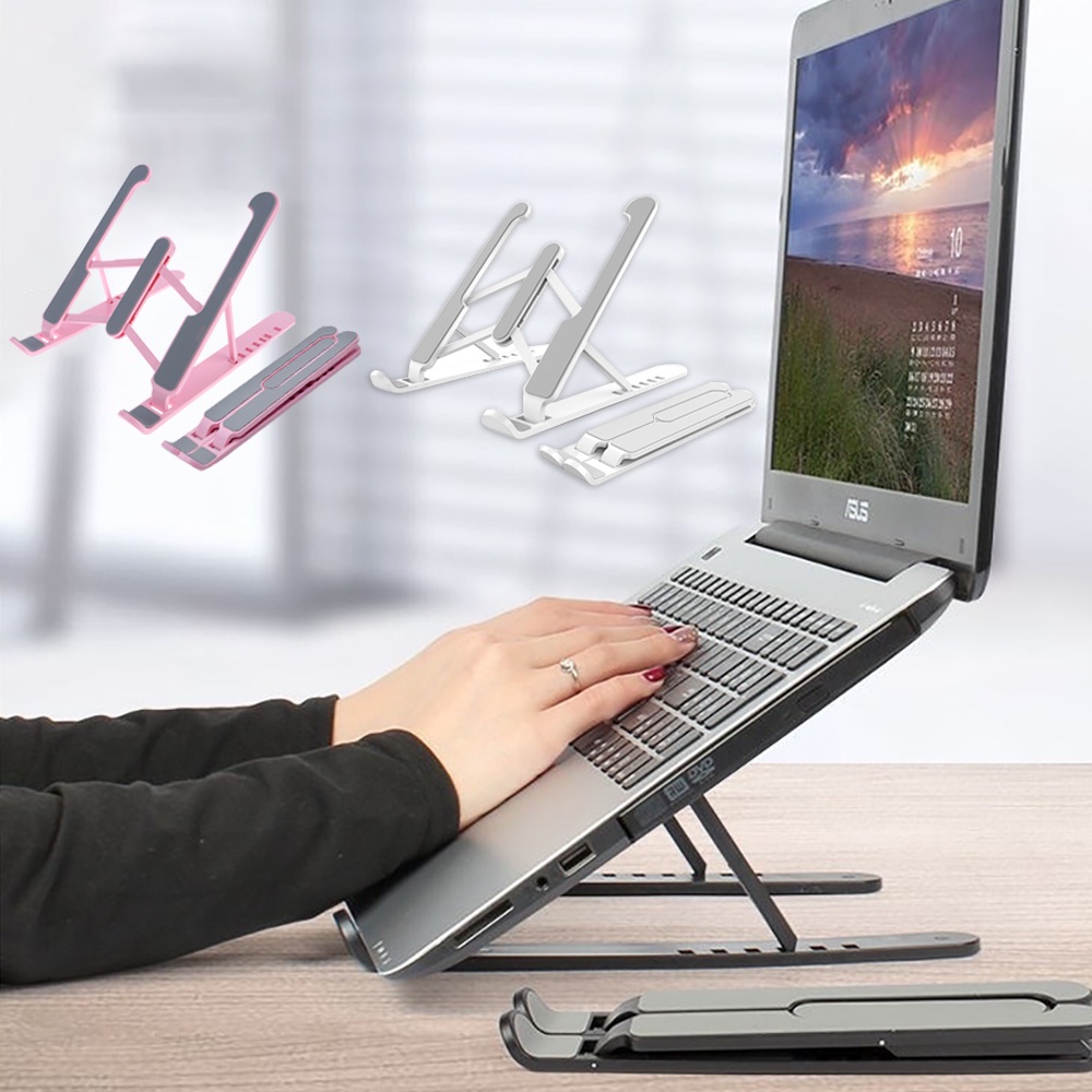 Giá Đỡ Laptop Điều Chỉnh Được Có Thể Gập Lại Tiện Dụng