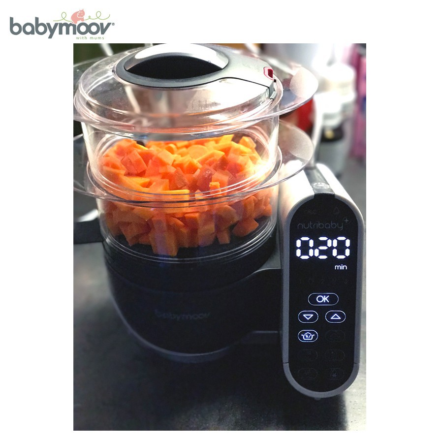 [Chính hãng] Máy xay hấp đa năng Babymoov Nutri Plus 5in1 BM14689