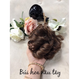 Tóc búi 🌸 FREESHIP 🌸 BÚI HOA HỒNG (full màu)