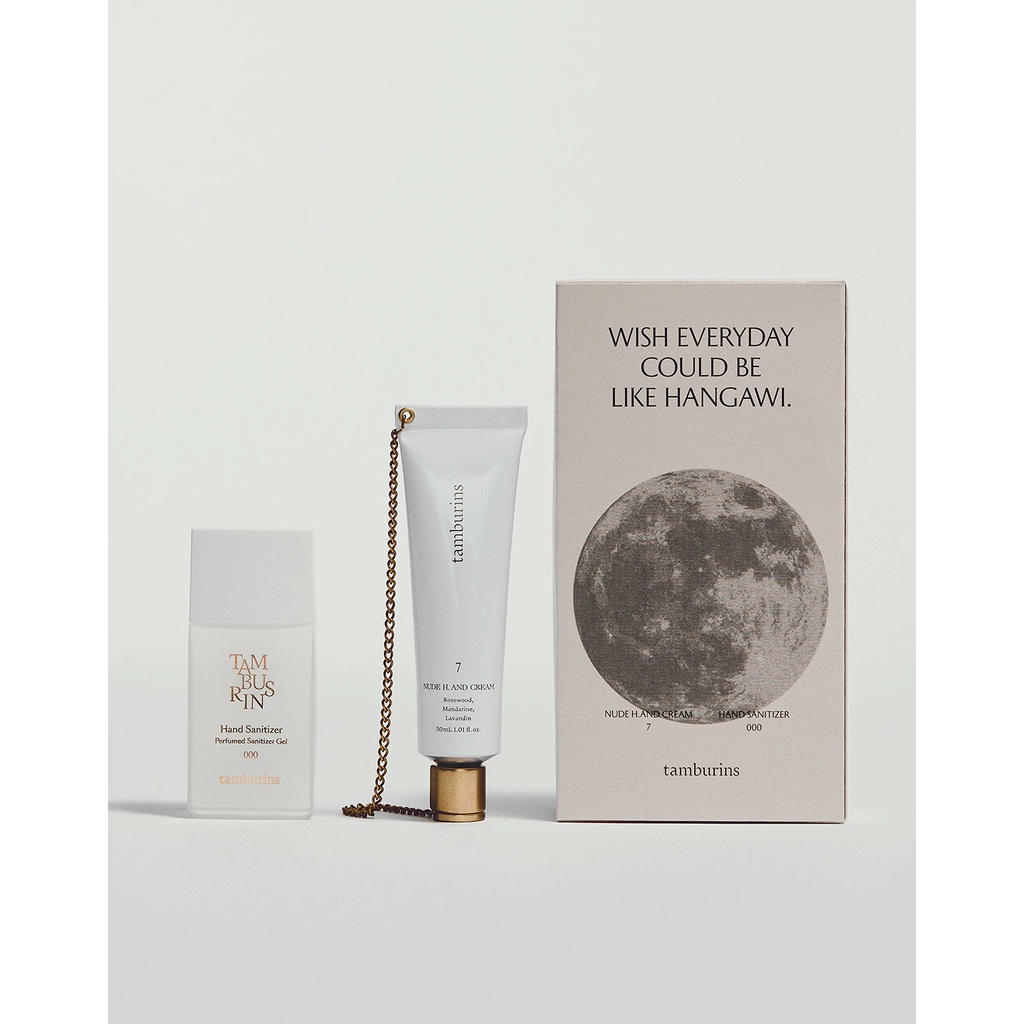 SET Chăm Sóc Da Tay TAMBURINS  + Gel khử trùng tay Hand Sanitizer 000