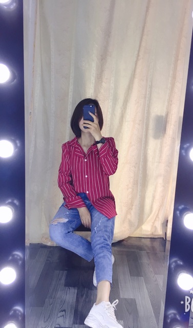 Sơ mi cổ vest