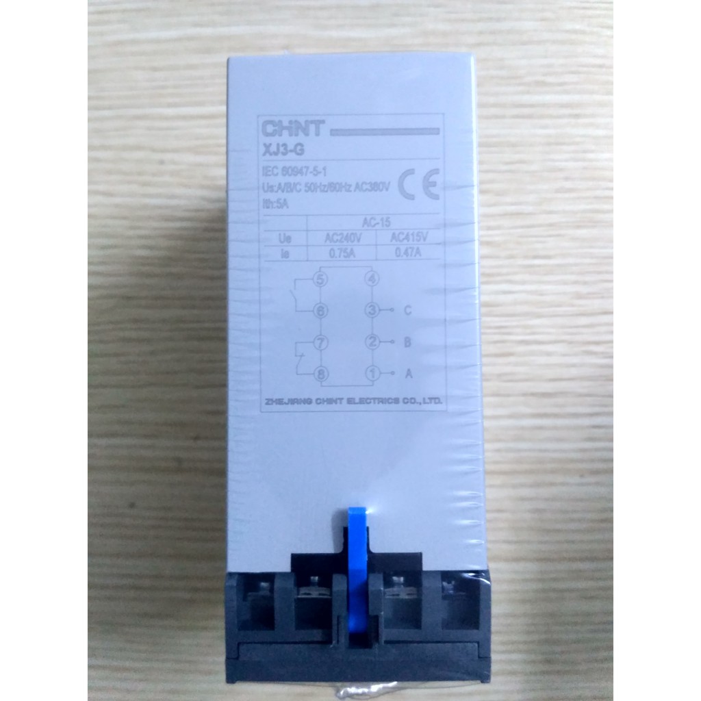 Thiết bị chống mất pha, đảo pha lệch pha CHINT XJ3-G
