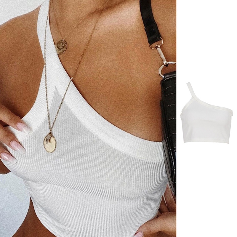 Áo Dệt Kim Sát Nách Hở Lưng Ôm Dáng Thời Trang Mùa Hè Quyến Rũ Cho Nữ