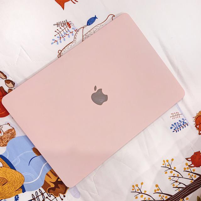 Combo ốp +phủ phím Macbook Hồng pastel (Tặng kèm nút chống bụi + bộ chống gãy sạc ) - HÀNG CAO CẤP | BigBuy360 - bigbuy360.vn