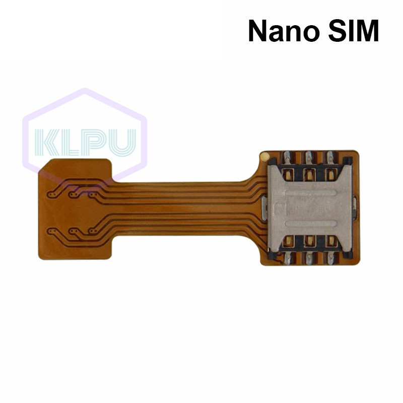 Double Dual SIM Card Nano Micro SD Adapter for Samsung XIAOMI Android