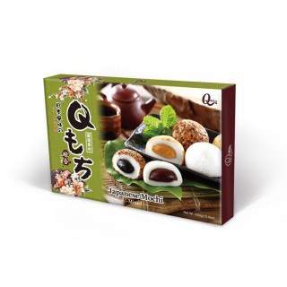 Bánh Mochi Quidea Đậu Phộng, Đậu Đỏ, Khoai Môn, Trà Xanh Hộp 210G