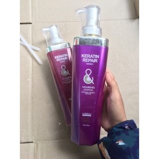 dầu gội keratin tím 750 ml