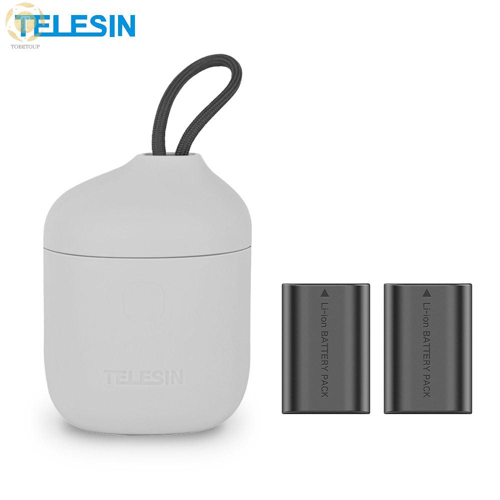 TELESIN CANON CANON Hộp Đựng Pin Máy Ảnh 3 Trong 1 80d 70d 60d 6d 5d Mark Ii Iii Iv