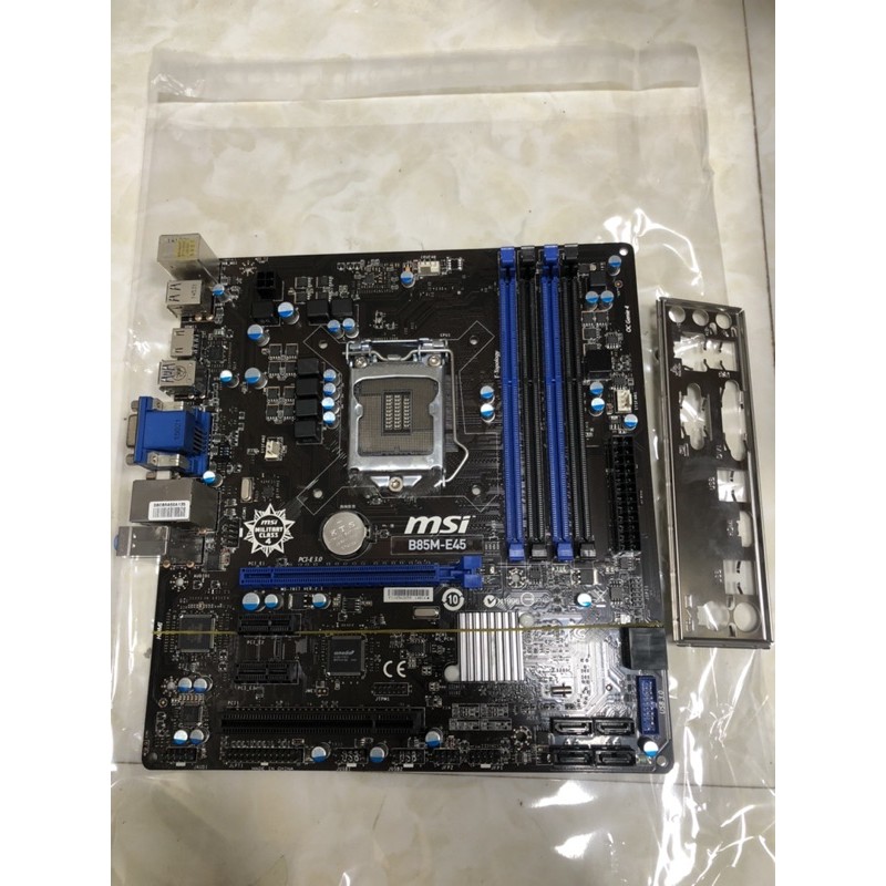 Mainboard - bo mạch chủ msi b85m e45 sk 1150