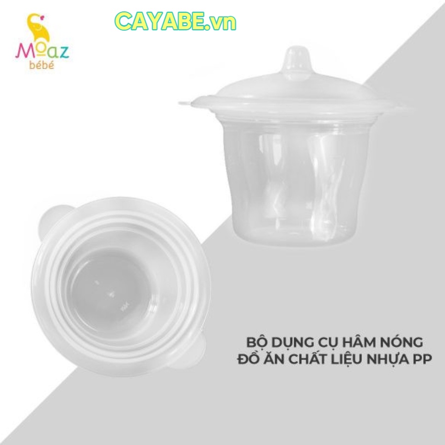 Máy hâm sữa, hâm thức ăn, tiệt trùng bình sữa 3 in 1 MOAZ BÉBÉ MB-039 (Bảo hành chính hãng 12 tháng)