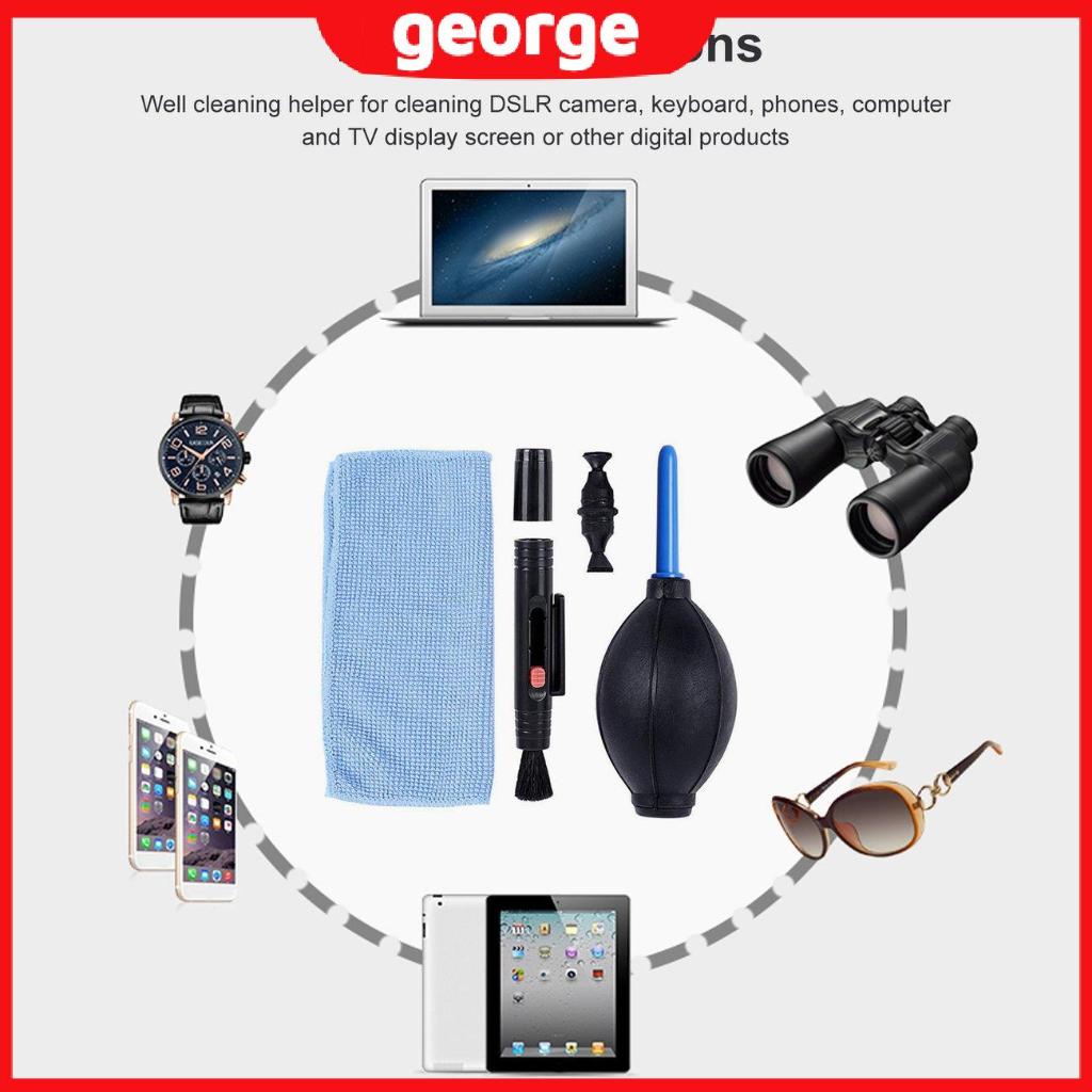 Bộ dụng cụ vệ sinh phủi bụi/thổi khí cho camera 3 trong 1 tiện lợi | BigBuy360 - bigbuy360.vn