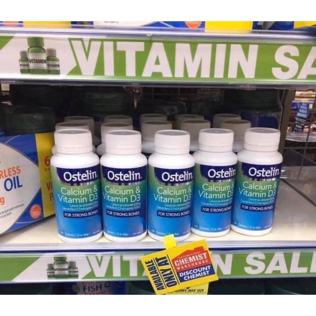 Canxi D3 cho bà bầu Ostelin