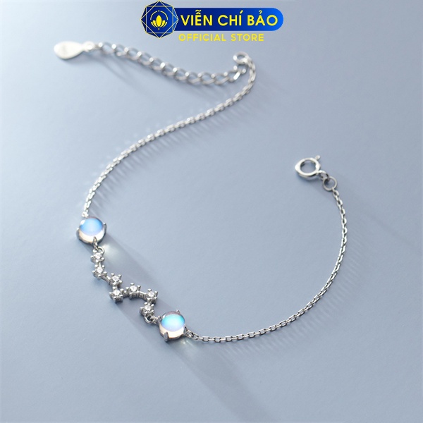 Lắc tay tiểu hành tinh Big Dipper chất liệu bạc Ý 925 thời trang phụ kiện trang sức Viễn Chí Bảo L400703