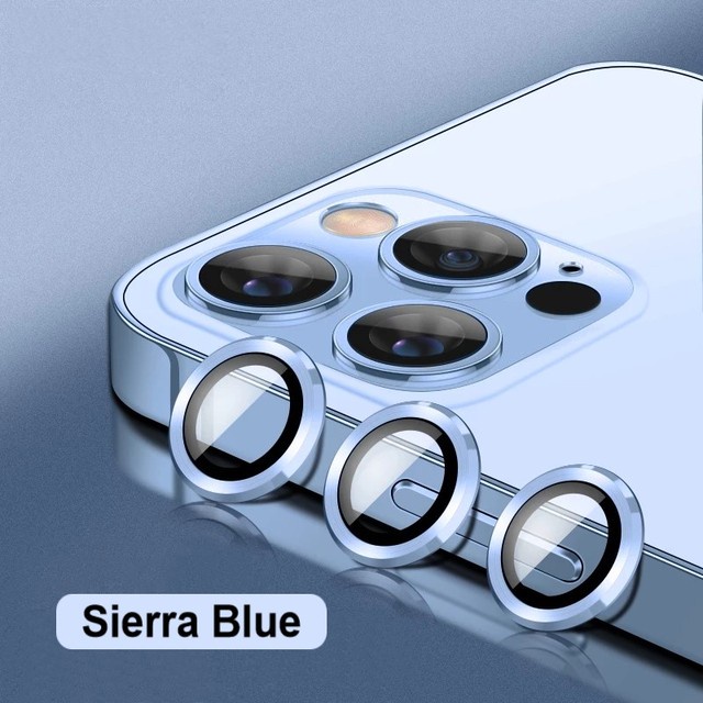 Nắp Đậy Ống Kính Camera Bằng Kim Loại Cho iPhone 13 Pro Max 11 iPhone 12Pro Max 12Mini 12Pro