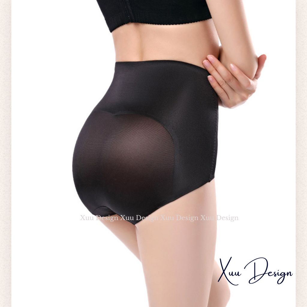 Quần gen bụng XUU vải su lụa cao cấp có thanh chống cuộn ôm sát bụng nâng mông hiệu quả - GB13