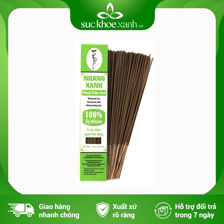 Nhang trầm sạch có tăm 30cm, 70 cây/ hộp