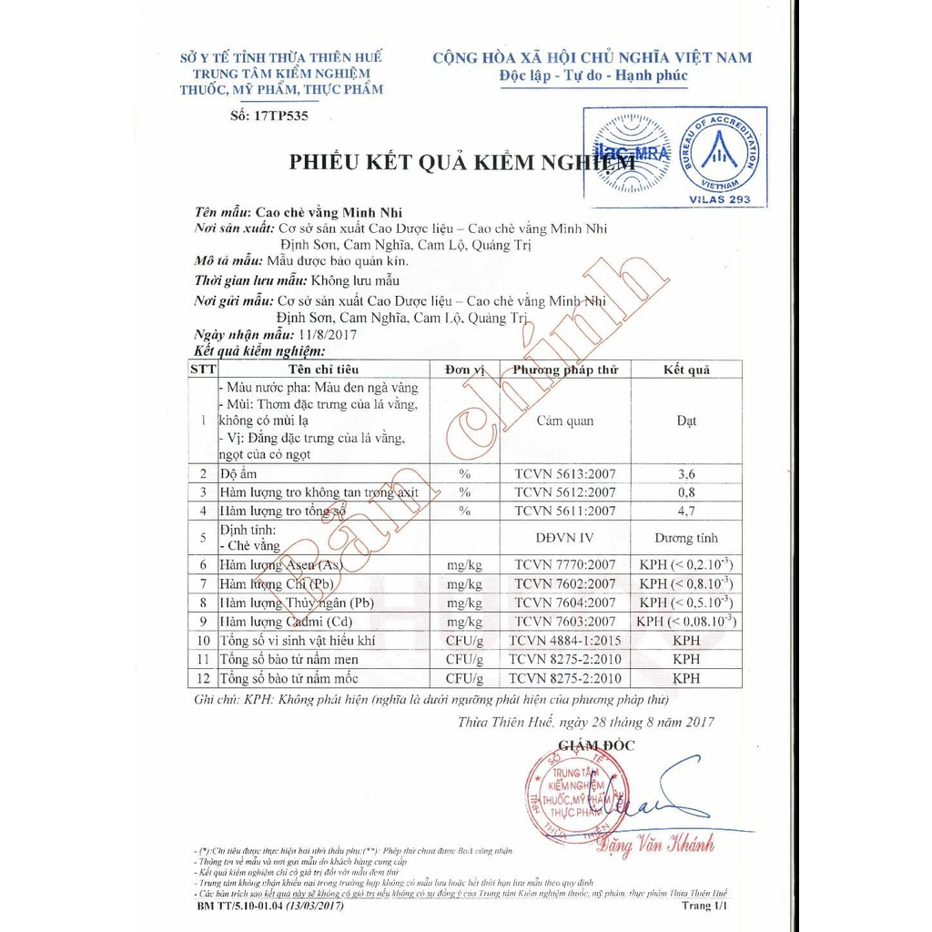 Cao chè vằng lợi sữa Minh Nhi lọ thủy tinh 100gr