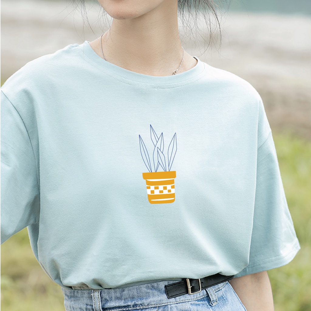 Áo Thun Nữ Chậu Hoa KENA KAT-133