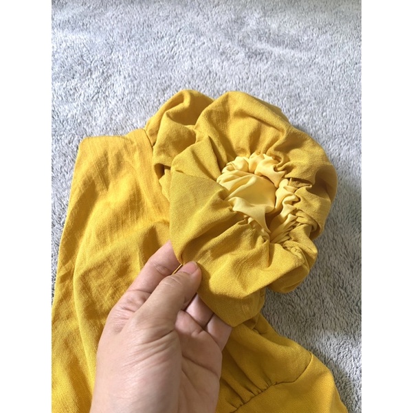 Pass váy midi tay bồng