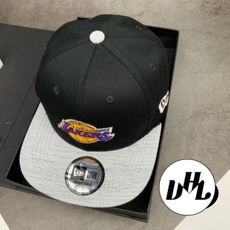 Mũ Snapback Hiphop Thêu LAKERS Bóng Rổ Thời Trang Thể Thao Nam Nữ