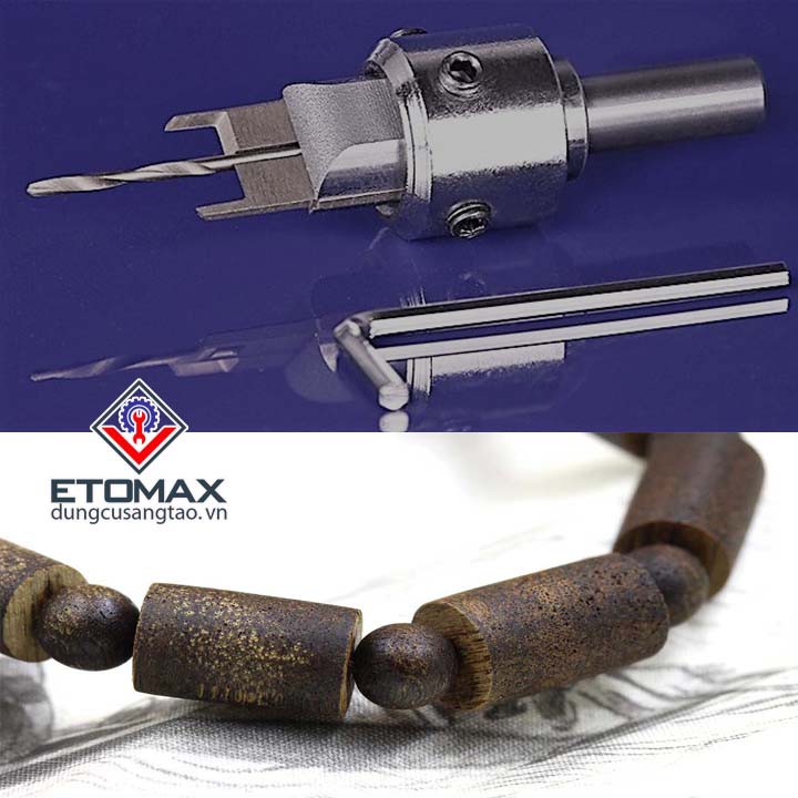 Mũi khoan tạo hạt trụ 3in1