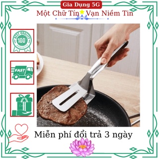 Kẹp thức ăn inox Lật đồ rán nóng