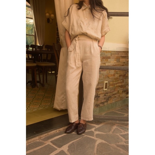 DE PLAGE - QUẦN TIE LINEN
