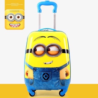 Vali kéo 18 inch hình Minion in và các bạn cho bé yêu