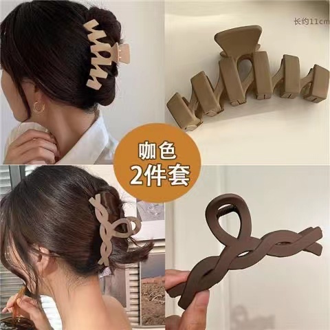 Kẹp tóc IF YOU acrylic nhiều màu sắc phong cách Hàn Quốc cho nữ