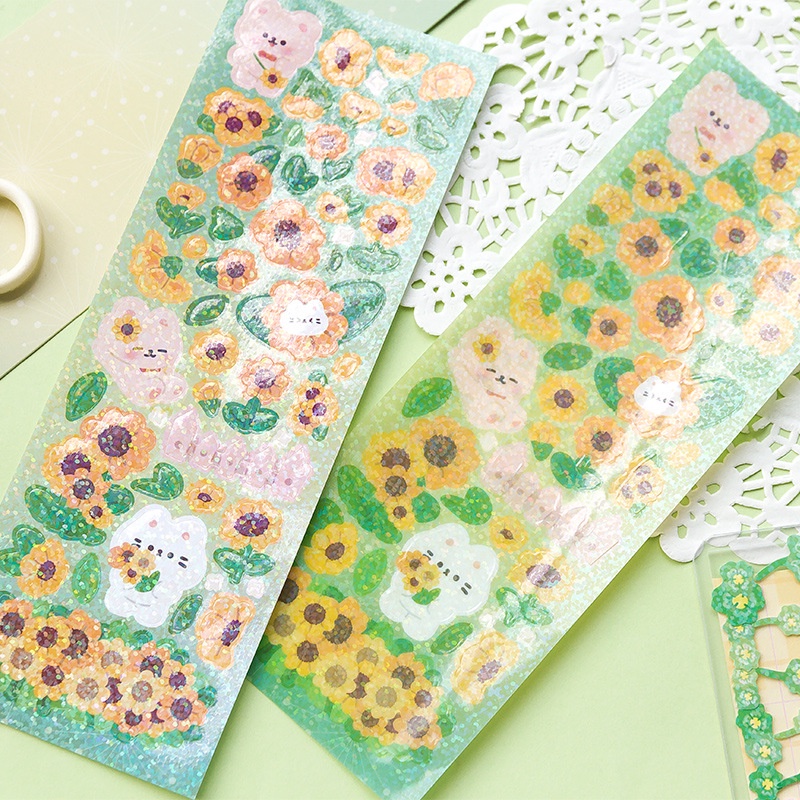 Bộ 2 Tấm Hình Dán Hoạt Hình MOHAMM